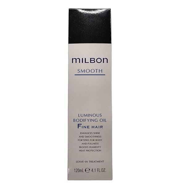 MILBON SMOOTH LUMINOUS BODIFYING OIL FINE HAIR 4.1OZ