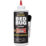 HARRIS Bed Bug Killer Powder, 4oz with Application Brush
