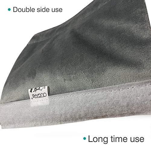 OUGAR8 Microwave Door Handle Covers,Keep Your Kitchen Appliance Clean from Smudges, Fingertips,Drips&Food Stains,Perfect for Oven(6" L3.5W, Gray)