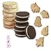 Goodie Girl Cookies, Chocolate Creme, Birthday Cake and Magical Animal Cracker Variety Pack, Gluten Free Cookies Peanut Free Kosher Delicious Snack Cookies (Pack of 3)