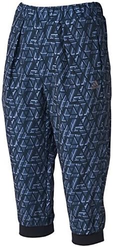 Amazon アディダス Adidas トレーニングウェア ワークアウト ストレッチウーブン 総柄カプリパンツ Bik19 レディース Ap1930 ダークグレー ブラック ビスタグレーs15 J Ot フィットネス トレーニング ショート ハーフパンツ 通販