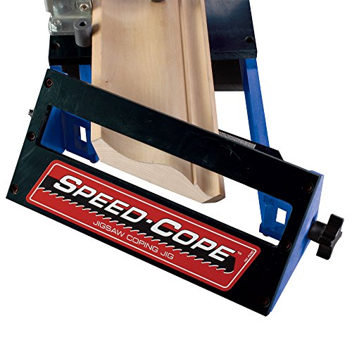 Rockler SpeedCope Crown Molding Jig Requires Power Jig Saw for Use