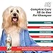 Professional All-in-One Natural Dog Shampoo for Healthy Skin & Coat, Plant Based Pet Shampoo For Dogs & Cats with Sensitive Skin. Cleaner, Deodorizer, Moisturizer, Conditioner & Detangler-Made in USA