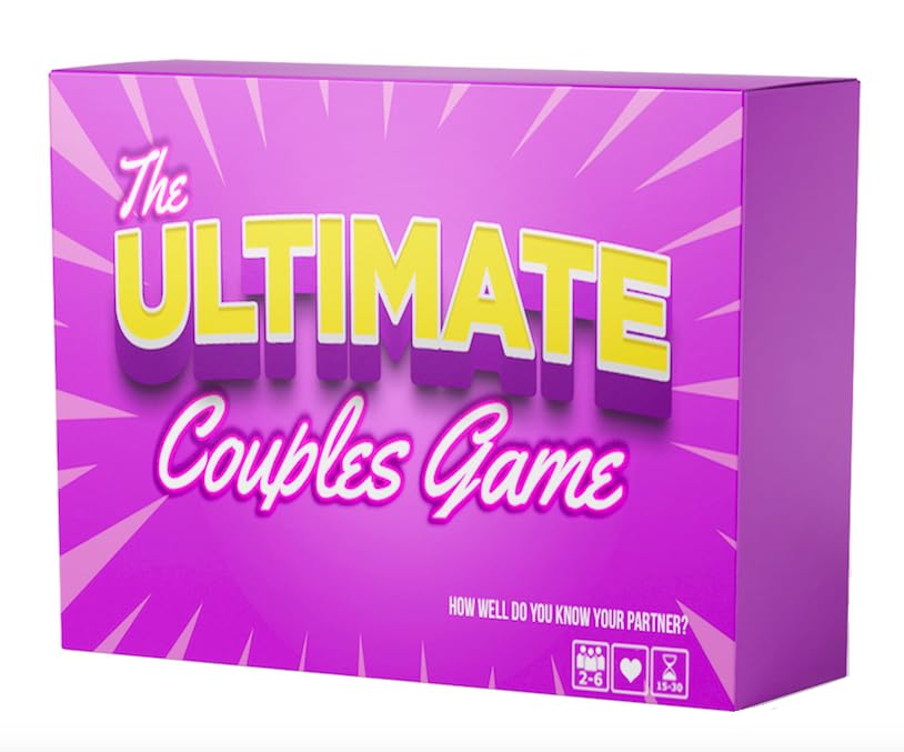 The Ultimate Couples Game: Best Couples Card Game for Date Night, Conversation Starters, Perfect for Boyfriend, Girlfriend, Husband, Wife - Valentine's Day