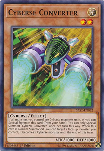 Yu-Gi-Oh! - Cyberse Converter - SAST-EN092 - Savage Strike - First Edition - Common
