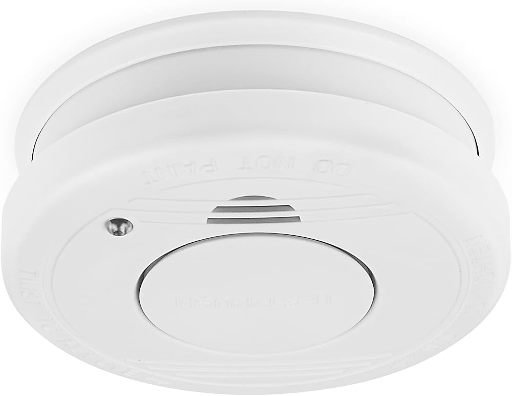 Smartwares Smoke Detector Optical Sensor 85 dB Test Button 10.044.62