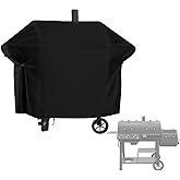 Aidetech Grill Cover for Oklahoma Joe's Longhorn Combo Charcoal Gas Smokers & Grills - 24203004, Waterproof Outdoor Barbeque Smoker Covers - 36" D x 69" W x 50" H