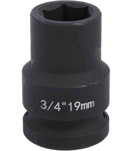 Amazon.com: Sunex 519M 1-Inch Drive 19mm Impact Socket : Tools