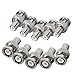 ZOSI 10 Pcs BNC Male to RCA Female Connector Adapter for CCTV Camera Security System Video Cable