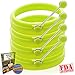 Premium 4 Cooking Silicone Egg Rings By SORELLA | High Quality Nonstick Silicone Rings With Handles | Ideal For Omelets, Burgers, Pancakes, Fried Eggs & More|Thick, Heat Resistant Molds | Bonus Ebook