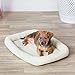 Amazon Basics Padded Fleece Pet Bolster Bed, 22 x 15 Inches