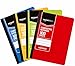 AmazonBasics Wide Ruled Composition Notebook, 100 Sheet, Assorted Solid Colors, 4-Pack primary