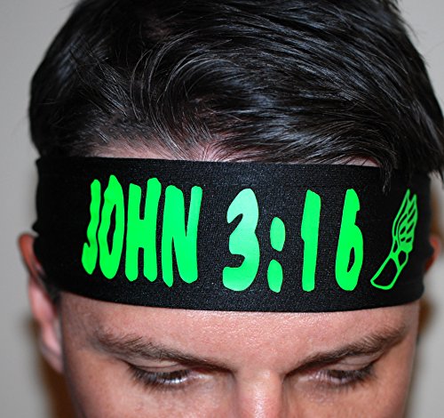 DESIGN YOUR OWN CUSTOM TIE HEADBAND - NO SPARKLE FLAT LETTERS - TRACK AND FIELD - CROSS COUNTRY - WINGED FOOT (BLACK)