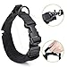 Nasus Tactical Dog Collar and Leash Set, Adjustable Military Training Nylon Collar and Heavy Duty Bungee Lead with Soft Cover Control Handles, Quick Release Buckle for Dogs Daily Walks (Leash+Collar)