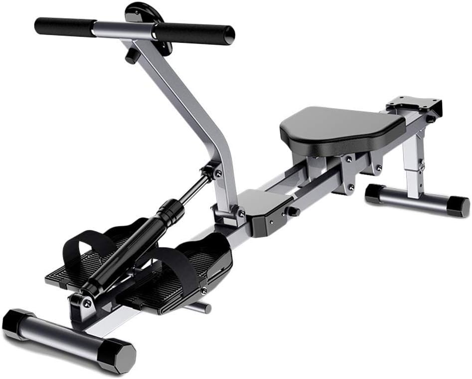 CCHHFF Adjustable Benches Adjustable Bench Full Motion Rowing Machine Rower w/150kg Weight Capacity and Monitor for Men Women, Full Arm Extensions, Heavy Duty Fitness for Home Gym