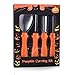 IREGRO Pumpkin Carving Kit, Heavy Duty Stainless Steel Pumpkin Carving Tools Set with 10 Carving Stencils for Halloween Pumpkin Sculpting