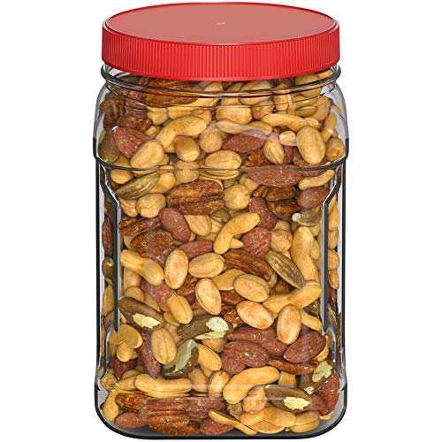 FISHER Snack Mixed Nuts with Peanuts, 24 oz Almonds, Cashews, Filberts
