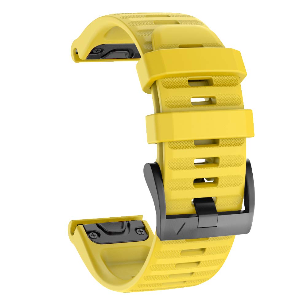 ISABAKE Watch Strap for Fenix 7X / 6X / 5X, 26mm QuickFit Replacement Band for Garmin Enduro, Fenix 3, Tactix Bravo
