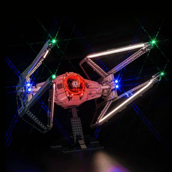 Lego TIE Interceptor Light Kit - Lighting Set for 75382, No Models Included — image 1