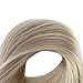 Full Shine 18 Inch Clip In Hair Extensions Balayage Nordic Color Clip In Blonde Extensions Real Remy Human Hair Clip Ins Full Head Set Clip In Straight Human Extensions 9 Pcs 120 Gram