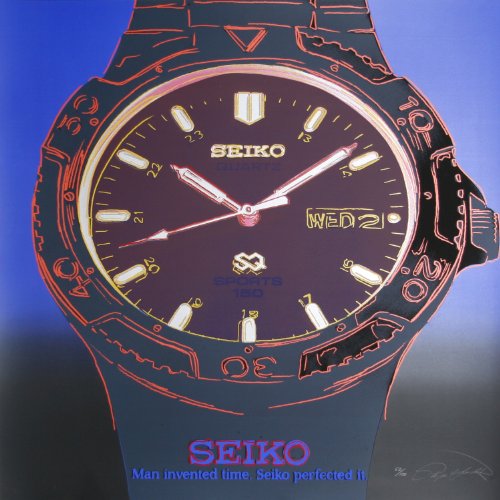 Seiko rom the Homage to Andy Warhol Portfolio
