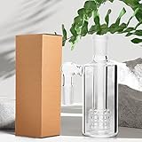 Clear Glass Bottle Filter Adapter for Kitchen Use