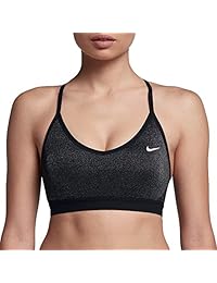 Nike Pro Indy Sparkle - Sujetador deportivo para mujer