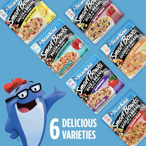 STARKIST SMART BOWLS TUNA, RICE AND BEANS, JAMBALAYA, 4.5 OZ POUCH