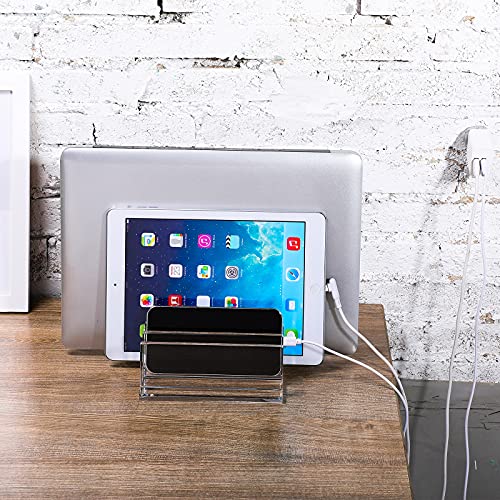 Acrylic Vertical Laptop Stand, Can with a