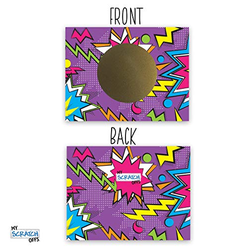 My Scratch Offs Zig Zag Variety Pack ScratchOff Card Prizes for Kids