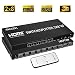 Merkmak HDMI Splitter Full HD 4K Video HDMI Switcher 2x8 Split 2 in 8 Out Dual Display for DVD PS3 Xbox With Power (Type 1) (2x8) (2x8) primary