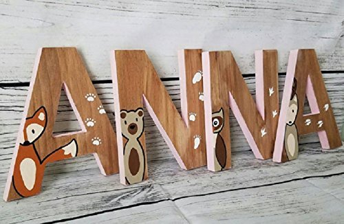 amazon wooden letters for nursery