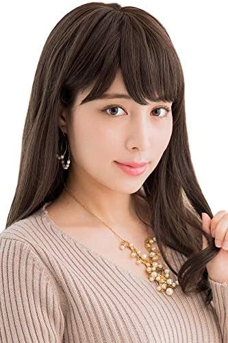 ウィッグ マドレーヌロング 日本製ファイバー使用 毛先ワンカールの愛されロング 全9色 自然 ロング 再入荷 予約販売 耐熱 ストレート 黒髪