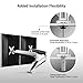 Loctek D7D Dual Monitor Mount LCD Arm for 10-27 inches Computer Screen Heavy Duty Swivel Desk Mounts Height Adjustable Gas Spring
