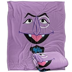 Sesame Street Count Face Officially Licensed Silky
