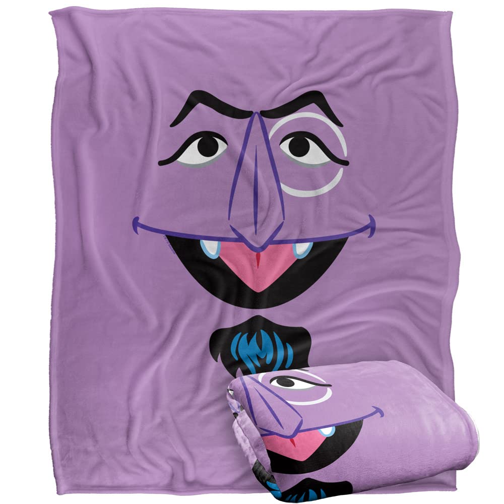 Sesame Street Count Face Officially Licensed Silky
