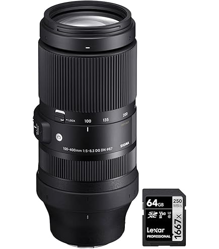 SIGMA - ひな SIGMA 100-400mm F5-6.3 DG DN OS Sigma 100-400mm f/5-6.3 DG DN OS Contemporary Lens 750975 B&H