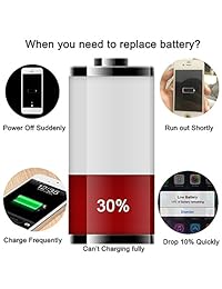 jjpower iPhone 6 Batería de repuesto Kits de herramientas de reparación