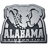 University of Alabama Crimson Tide Metal Auto Emblem - Many Available! Roll Tide! (Elephant Logo)