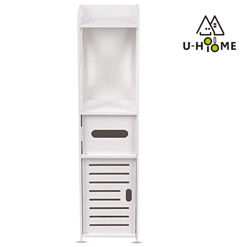 Small Bathroom Storage Corner Floor Cabinet With Doors And Shelves Thin Toilet Vanity Cabinet Narrow Bath Sink Organizer Towel Storage Shelf For Paper Holder White Price In Uae Amazon Uae Kanbkam