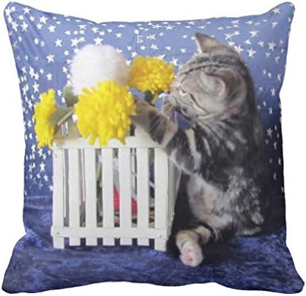 Home Decorative Square Pillow Case Cushion Cover 26X26 Inches Double Cute Starring Lilo