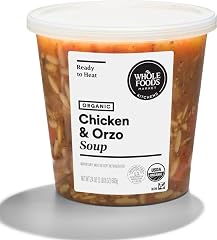 Whole Foods Market Kitchens Organic Chicken Orzo Soup, 24 OZ
