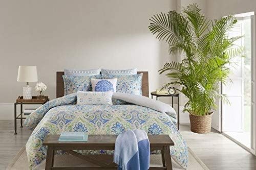 Amazon Com Echo Design Ravi Comforter Set Blue Home Kitchen