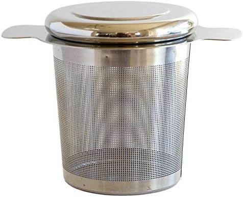 Clairty Tea Infuser Stainless Steel Extra-Fine Brew-in-Mug Tea Strainer with Lid - Perfect for Single Cup Loose Leaf Tea by Clairty