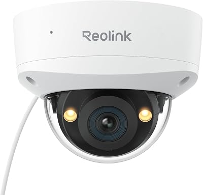 Reolink RLC-1240A 12MP Vandalproof PoE Security Camera 145° IP67 IK10