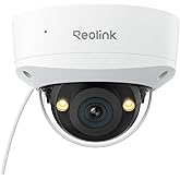 REOLINK RLC-1240A First 12MP Vandalproof PoE Security Camera,145° Wide Viewing Angle, Featuring Color Night Vision, Two-Way Talk, Smart Person/Vehicle/Animal Detection, Weatherproof