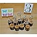 NUOLUX Wooden Memo Photo Holder Card Paper Note Clip Wedding Place Name Card Holders 6pcs