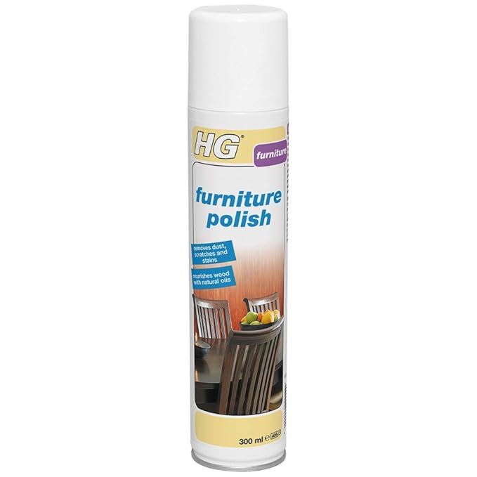 HG Furniture Polish 300 ml a Nourishing Furniture Polish which Cleans and Protects Wooden