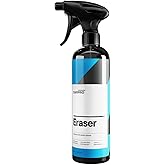 CARPRO Eraser Polish & Oil Remover - Ceramic Coating Prep, Complete Removal of Polishing Oils for Application of CQUARTZ Ceramic Coat, Anti-Static, Dust Free, No Silicone - 500mL (17oz) and Sprayer