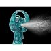 O2COOL Deluxe Misting Fan, Handheld Misting Fan, Battery Operated Fan, Water Spray Fan, Mini Portable Desk Fan, Personal Cooling Fan for Outdoor, Fine Mist Sprayer, Teal